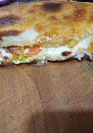 Una foto de Tarta chivito 😋