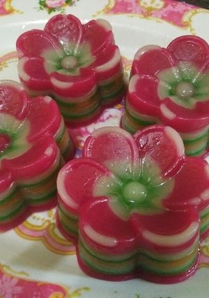Foto resep Lapis Bunga Sakura