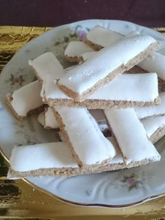 Diós, fehér mázas stangli (glutén és laktózmentes) recept fotója