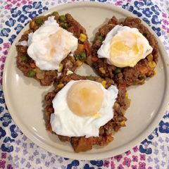 Ground Beef with Eggs A picture of Ground Beef with Eggs.