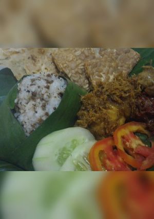 Foto resep Nasi tutug oncom lengkap