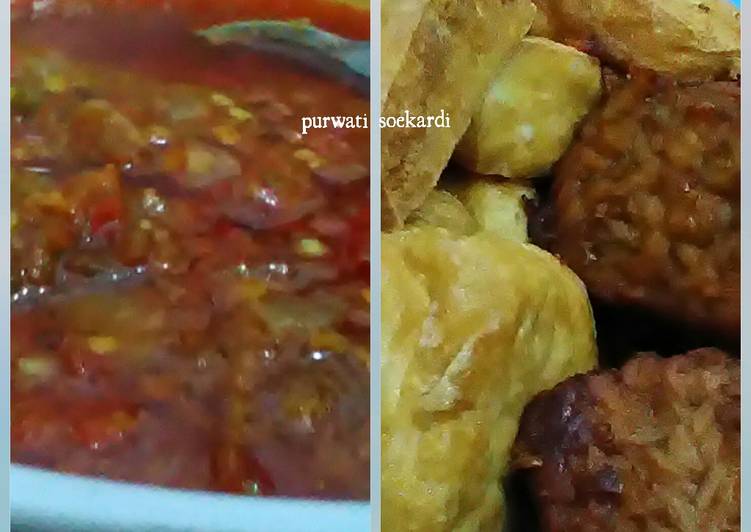 6 Resep: Tahu,tempe goreng + sambal goreng…endess Anti Gagal!