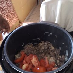 A picture of Wet fry meat.