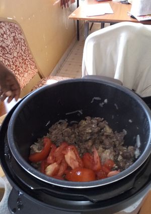 A picture of Wet fry meat.