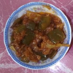 A picture of Gobhi Manchurian.