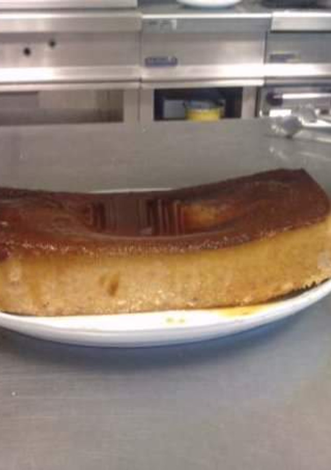 Una foto de Puding de coco
