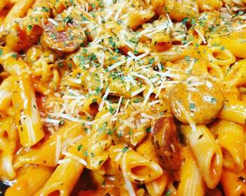 The New Way Make Recipe Michelles Tomato Mascarpone and Chorizo Pasta Delicious Perfect