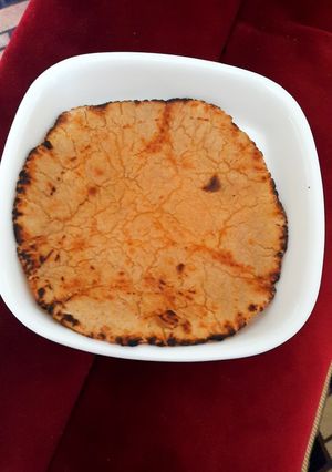 A picture of Oats ki roti.