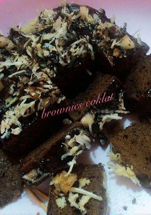 Foto resep Brownies coklat kukus simple 🍫😆