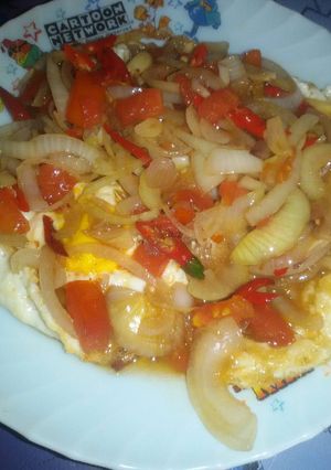 Foto resep Ceplok telor saori yg tertimbun ala mommy talita
