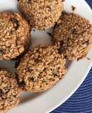 Cookies de avena, coco y chips 💗