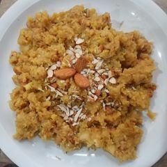 Bread ka halwa A picture of Bread ka halwa.