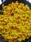 Fideos a la crema
