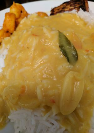 A picture of Lentil Dhal.