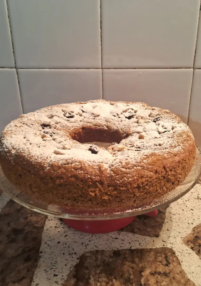 Una foto de Budín integral de kabutia y boniatos