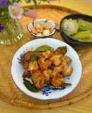 Sụn Heo Nướng Sả Lá Chanh