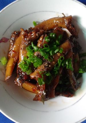 Hình của món Cá Bống Dừa Kho Tiêu.