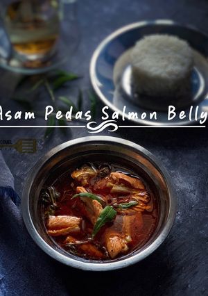 Gambar Asam Pedas Salmon Belly