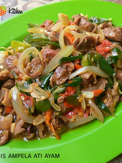 Foto resep Tumis ati ampela pedas