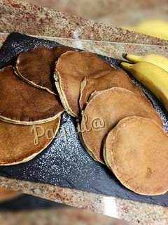 Una foto de Tortitas 🥞 de Plátano 🍌 y Almendra