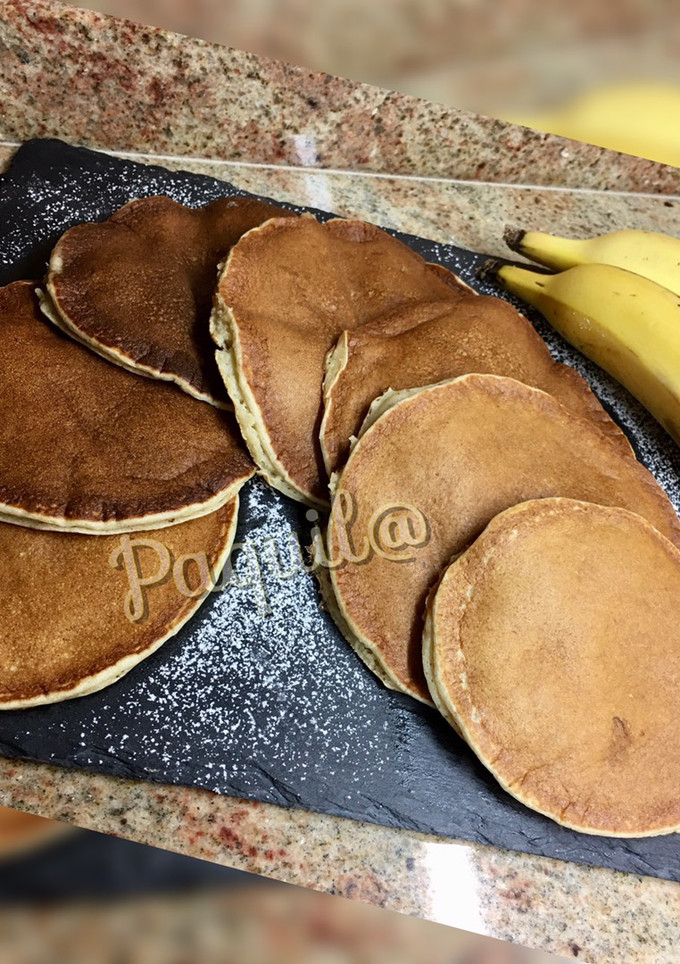 Una foto de Tortitas 🥞 de Plátano 🍌 y Almendra
