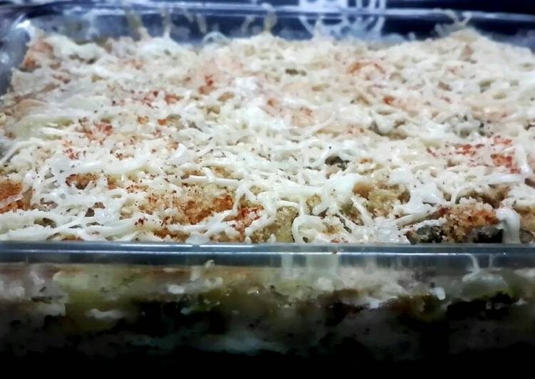 Simple Way to Prepare Perfect Baked Vegetable Au Gratin