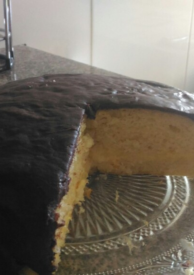 Una foto de Boston cream pie