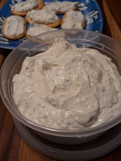 A picture of Garlic Feta Cheese Spread & Dip.