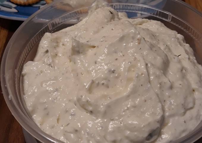 Recipe of Any-night-of-the-week Garlic Feta Cheese Spread & Dip