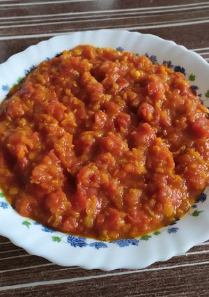 عکسی از دستور خورشت گوجه فرنگی مدرن