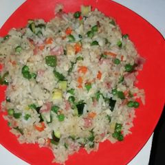 Chinese stir fry rice #my unique recipe A picture of Chinese stir fry rice #my unique recipe.