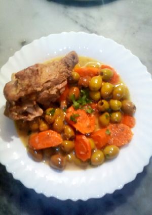 صورة لوصفة طاجين الزيتون