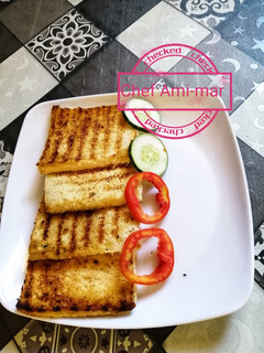 A picture of Grilled bread.