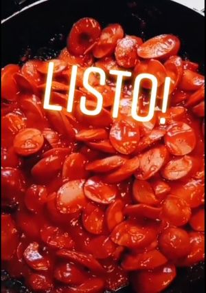 Una foto de Salchichas a la diabla