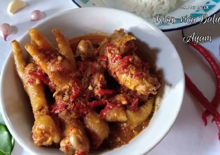 #44 Rica-rica Balungan Ayam ala Bundanya Rere 🐔