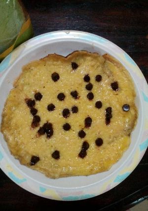 Foto resep Kue Dadar Energen dg Melted Cheese & Chocochip