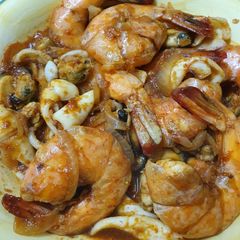 A picture of Sambal Seafood.
