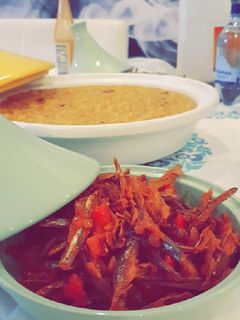 صورة لوصفة رز عدس (( معدوس))