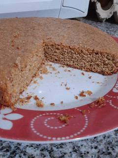 Una foto de Tortita con harina integral de naranja🍊