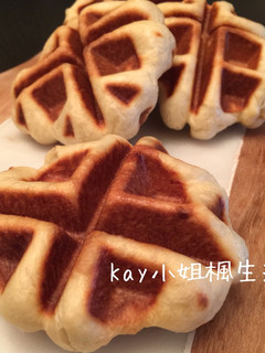 [冷壓法]比利時列日鬆餅Belgian Liege Waffles(天然酵母版) 的食譜成品照片