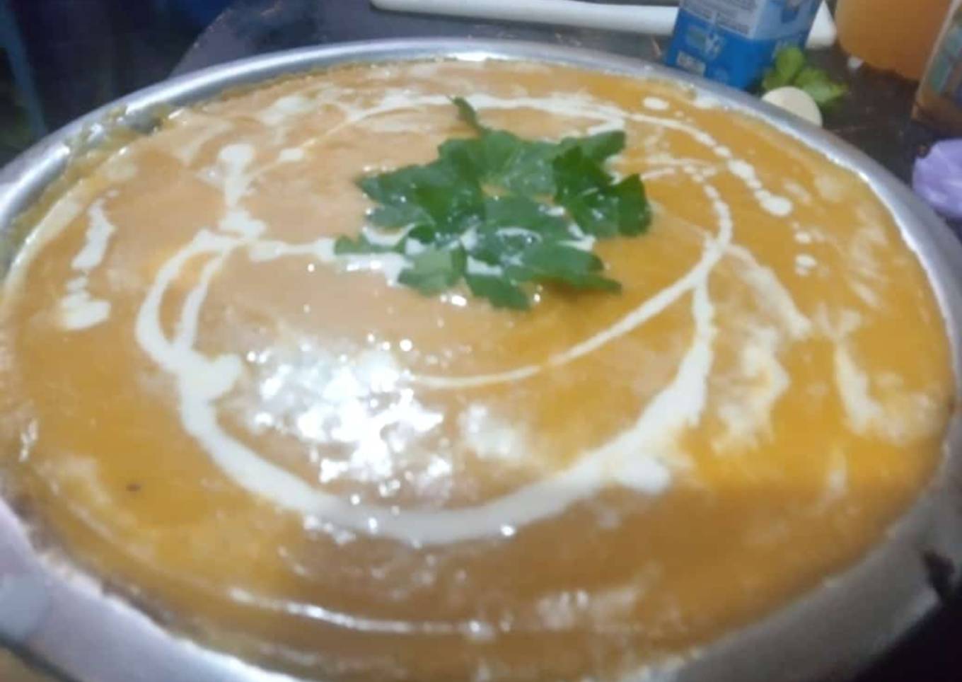 Sopa a la crema de zapallo
