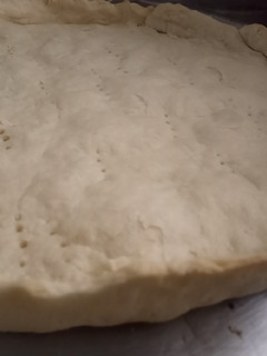 Una foto de Masa para tarta salada 50 y 50