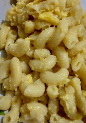 Foto resep Makaroni telur sederhana