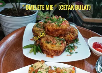 Resep Terbaik Omelete Mie (Cetak Bulat) Yummy Mantul