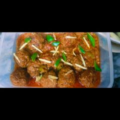 A picture of Karahi kofty.