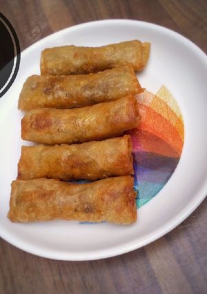 Spring rolls ainihin hoton girkin