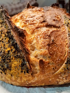 A picture of Sourdough Bread With Turmeric.