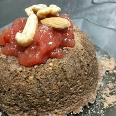 Foto principal de Torta de avena y chocolate