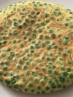 Una foto de Tortilla de guisantes