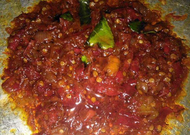 Sambal Goreng Daun Jeruk